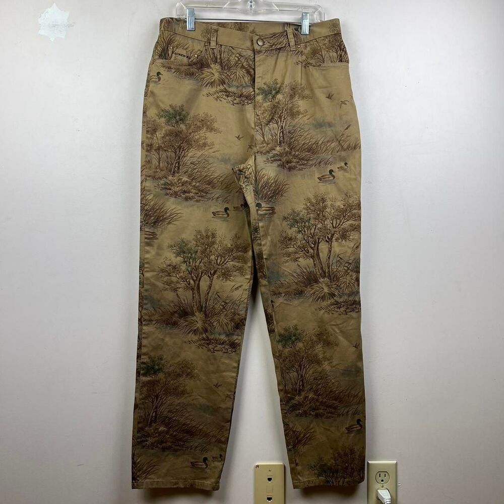Lauren Ralph Lauren Mallard Print Chino Pants Size 14